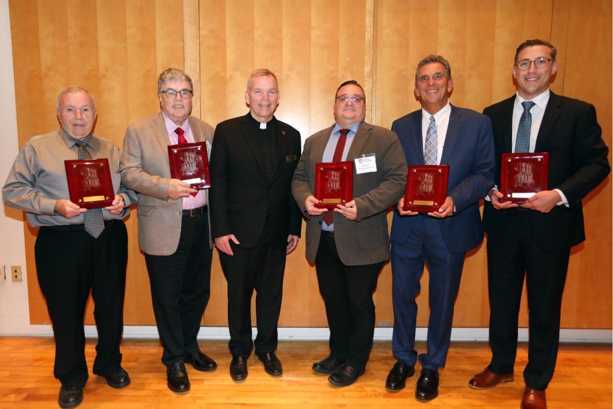 Alumni Awards group photo