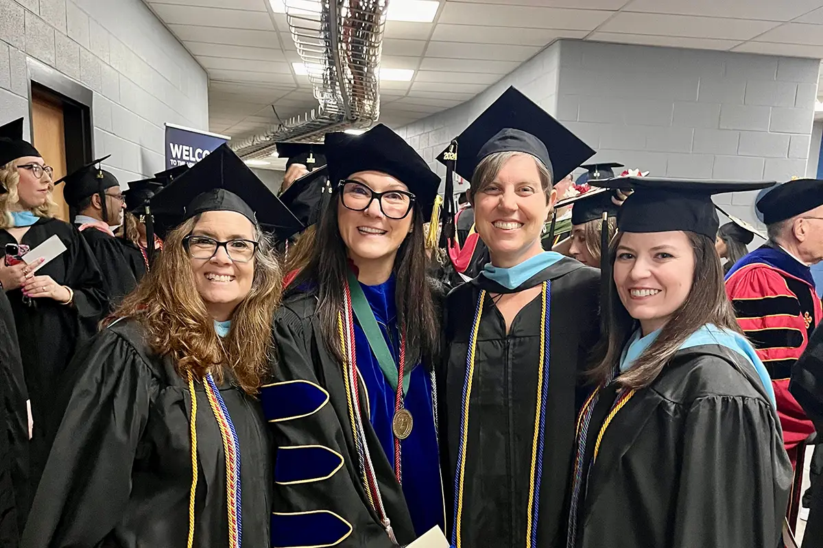 Laura Lynn Jecker, M.Ed; program director Sunny Minelli Weiland, Ph.D; Kelly Smith Espinoza, M.Ed; Mary Patricia Blaskiewicz, M.Ed