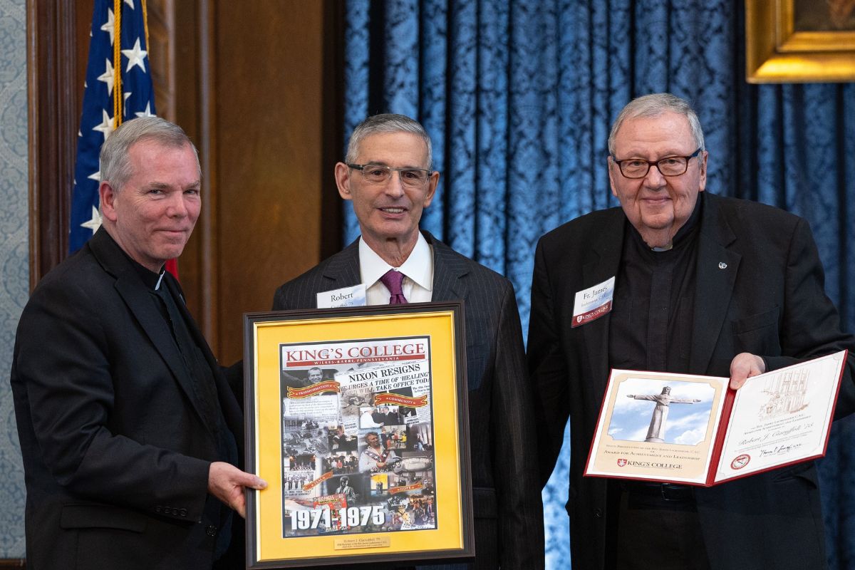 Fr. Looney, Ciaruffoli, and Fr. Lackenmier