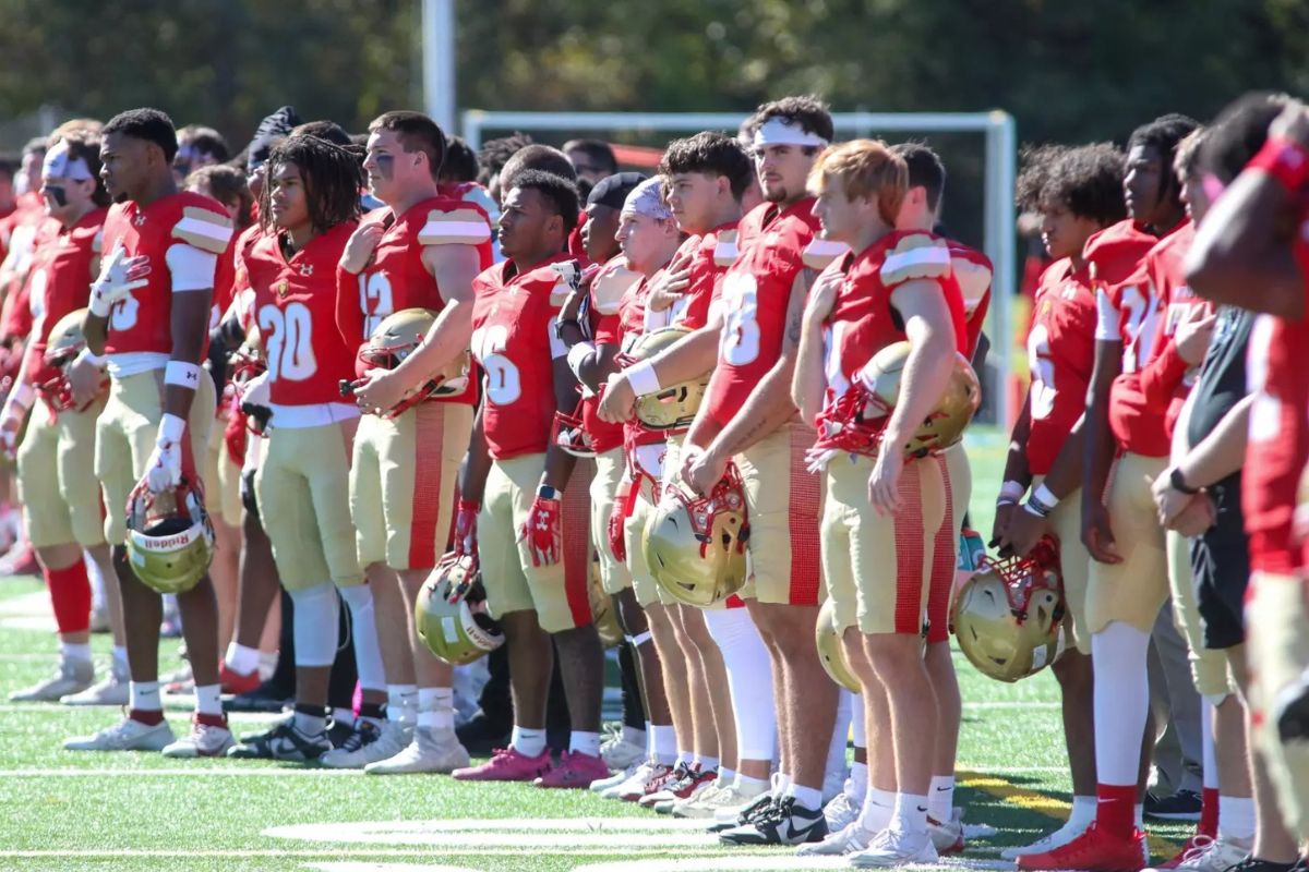 King's football team group shot